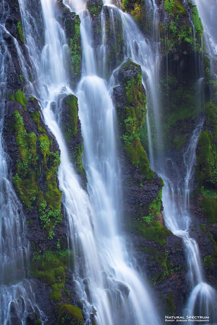 Cascade of Light print