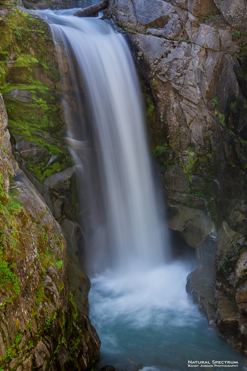 Christine Falls, just one of the many waterfalls near Paradise, Mt. Rainier National Park, Washington.