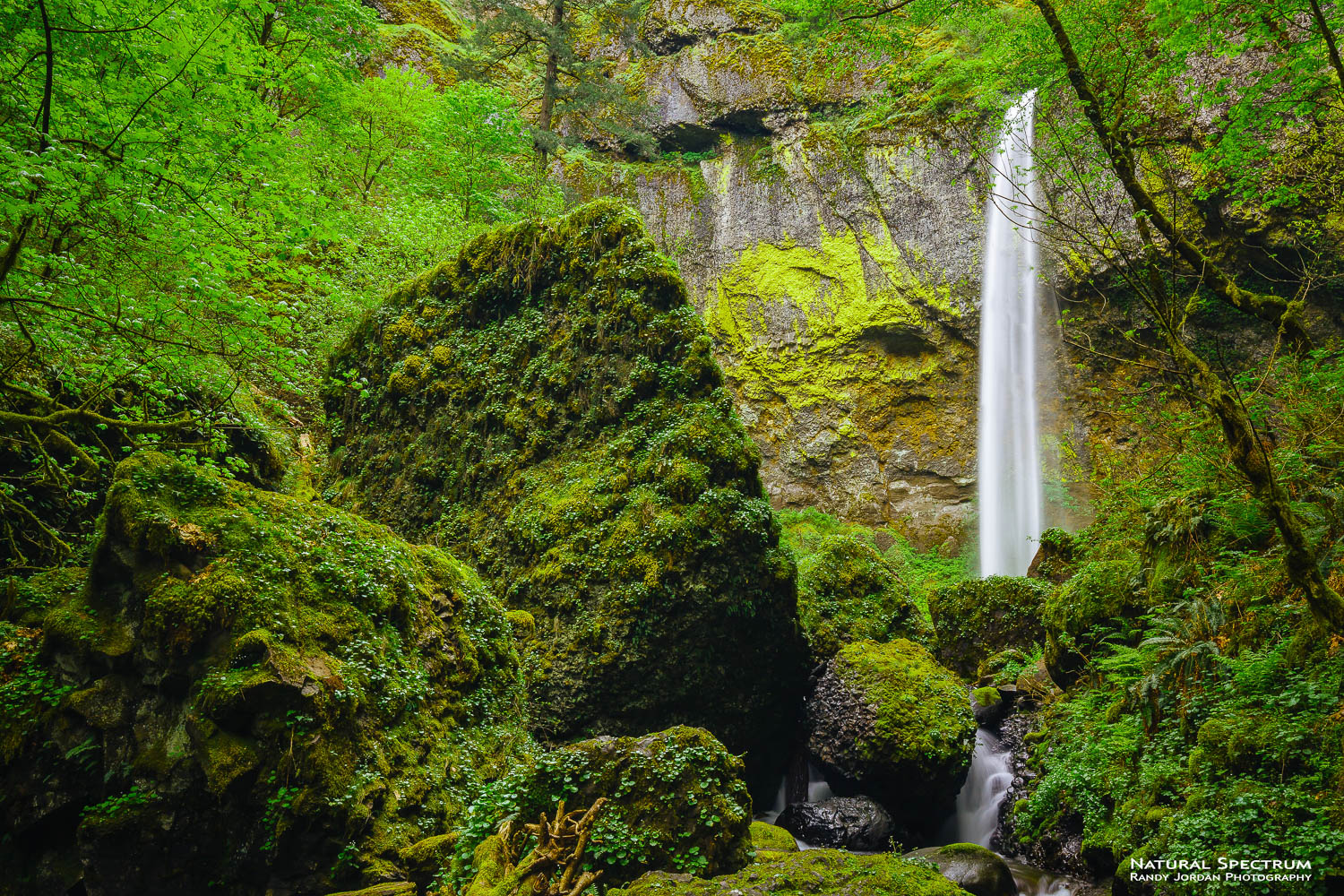 Elowah Falls Columbia River Gorge Oregon Randy Jordan Photography